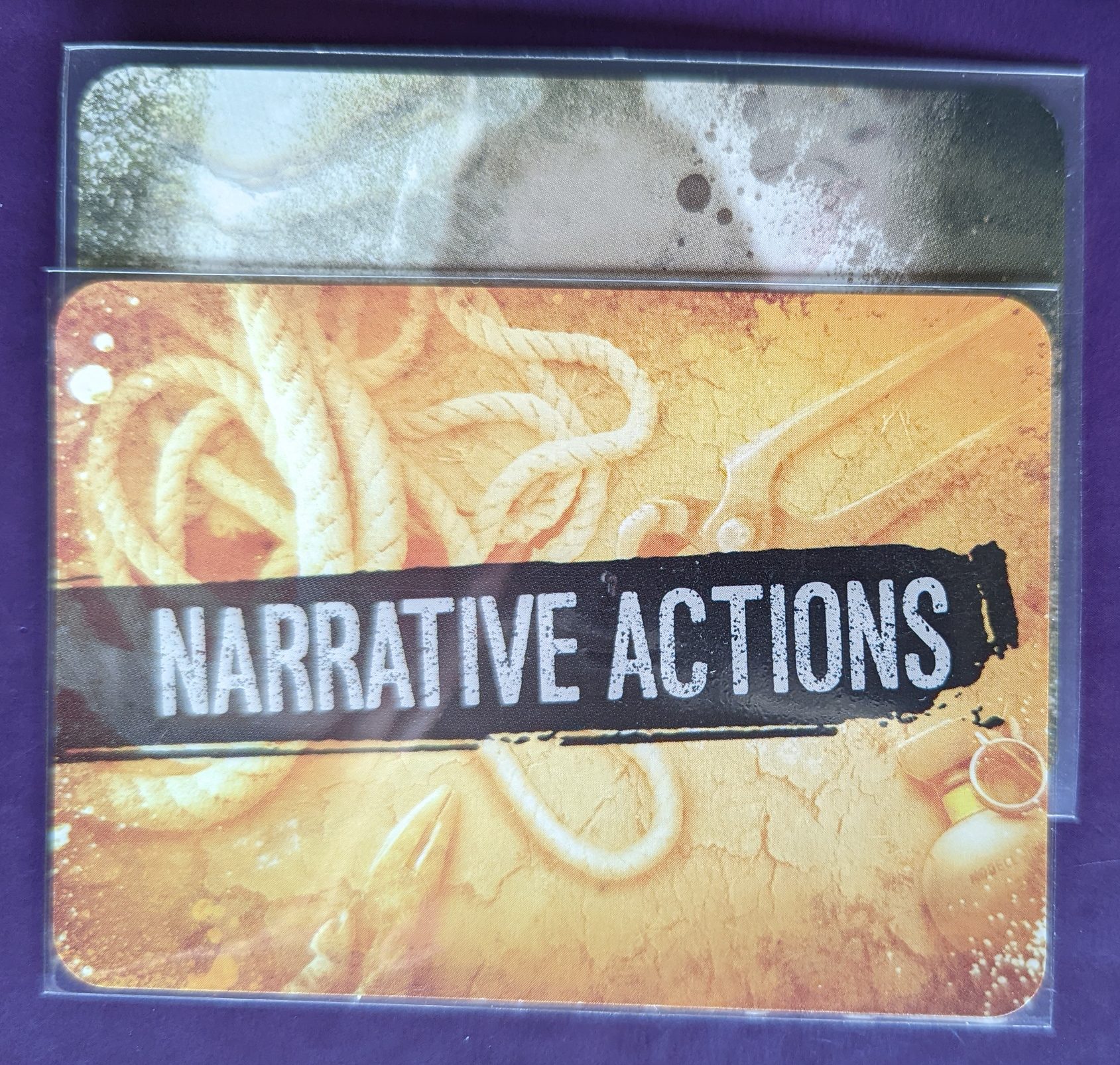 Sleeving the cards (I didn’t sleeve any other games, but I did sleeve this&nbsp;one)